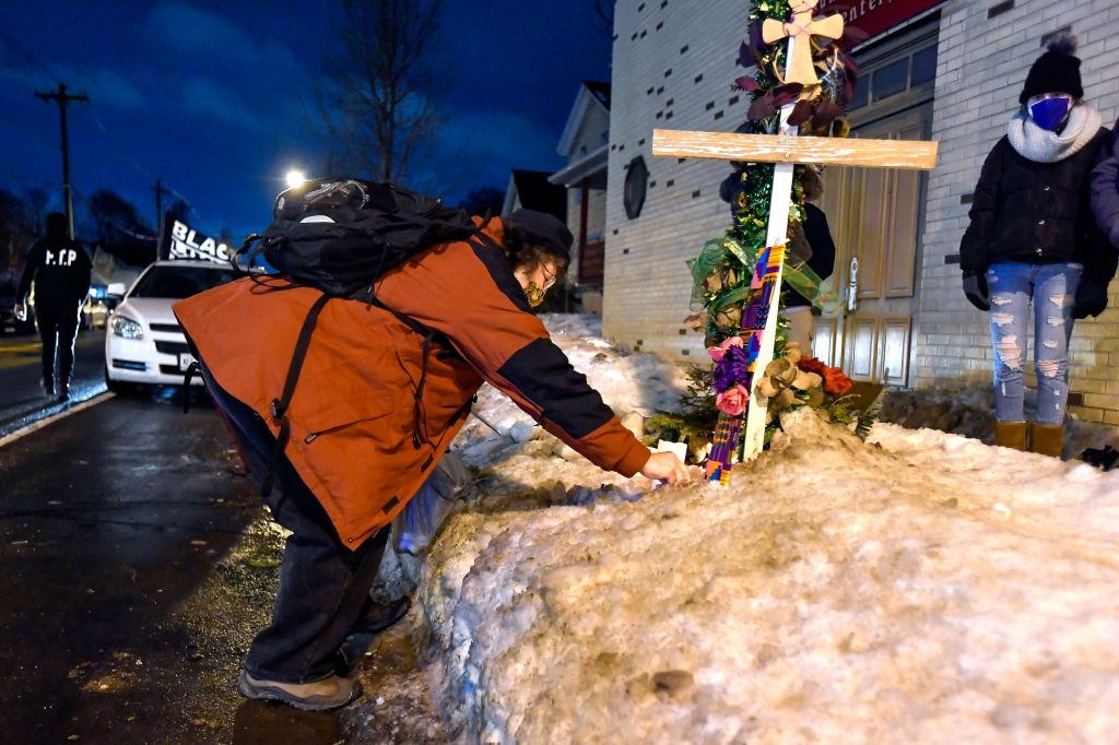Photos: Protesters take to Rochester streets after police not charged in Daniel Prude death