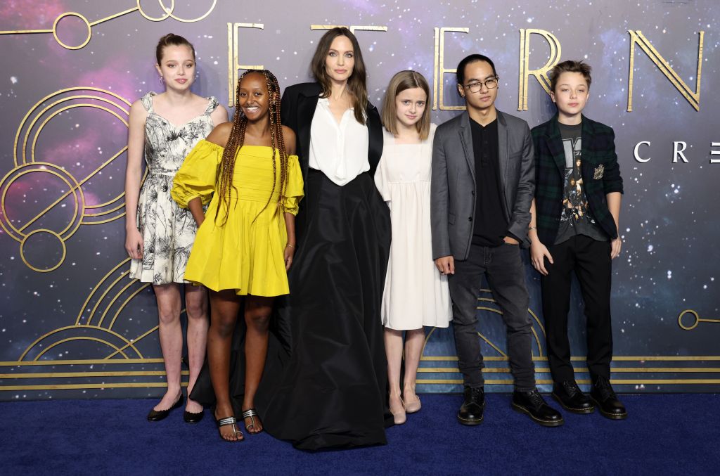 Photos: Angelina Jolie, 'Eternals' stars walk the red carpet at UK premiere