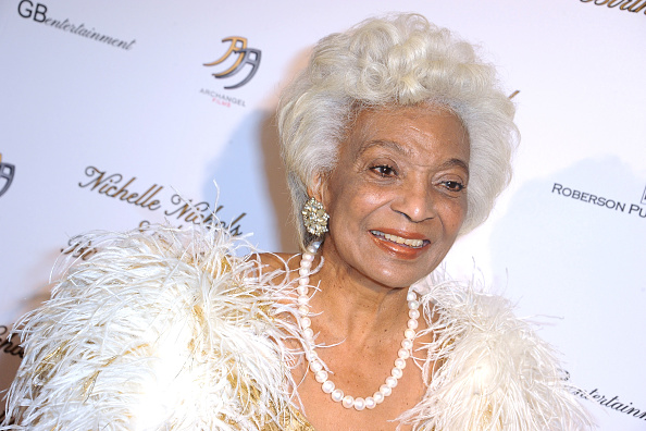Nichelle Nichols through the years