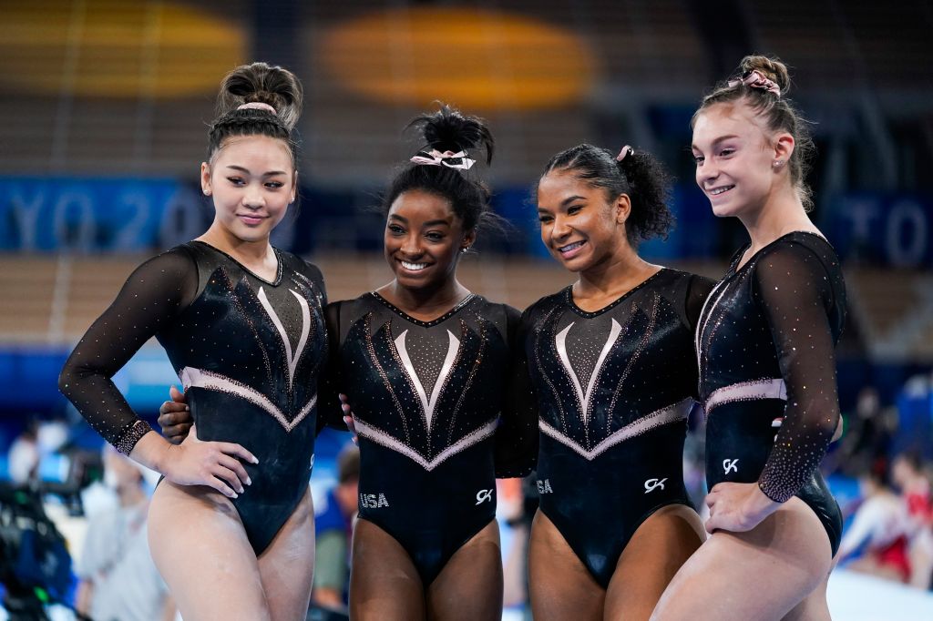 Photos: Simone Biles, women's gymnastics team train ahead of Tokyo Olympics