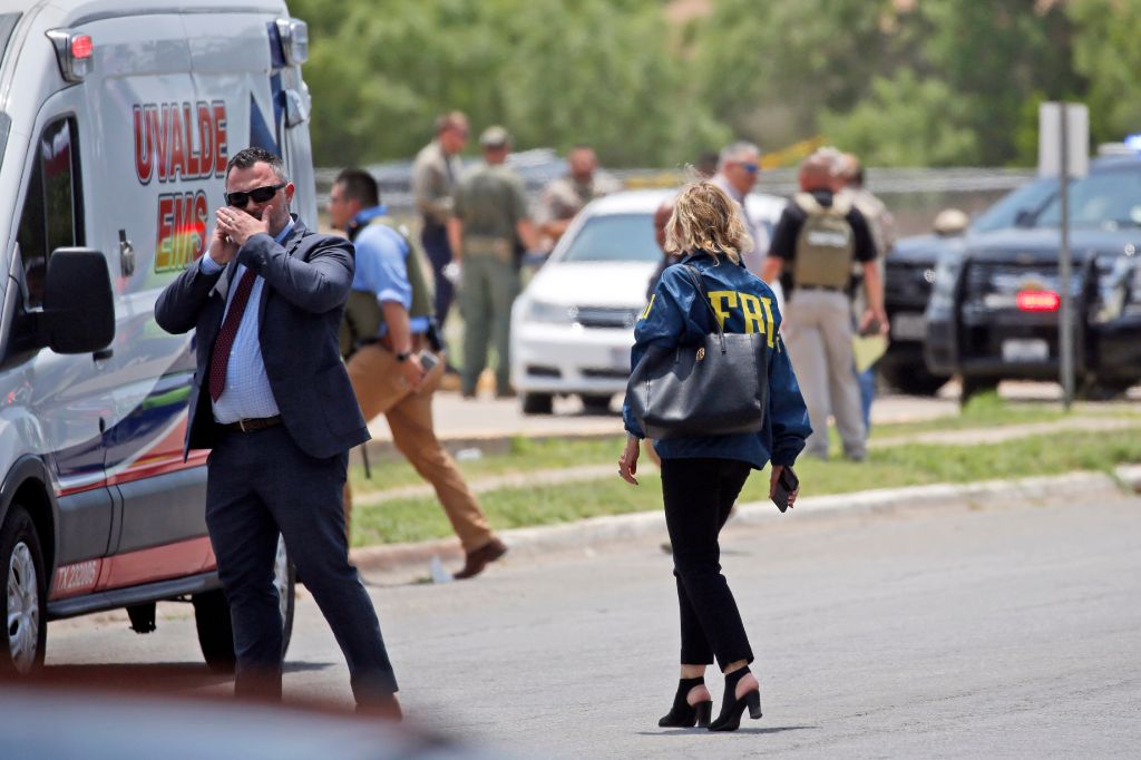 Images from the Robb Elementary shooting