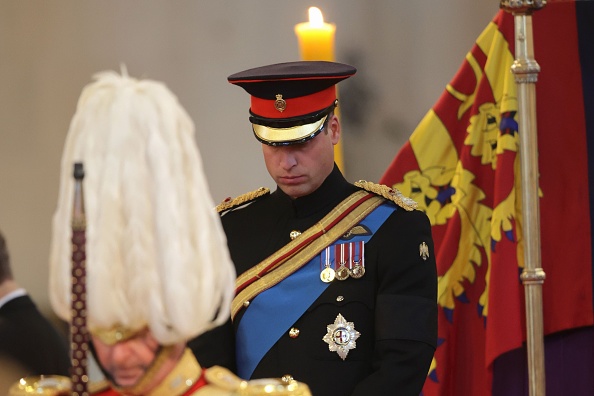 William, Harry, cousins stand vigil by Queen Elizabeth II's coffin