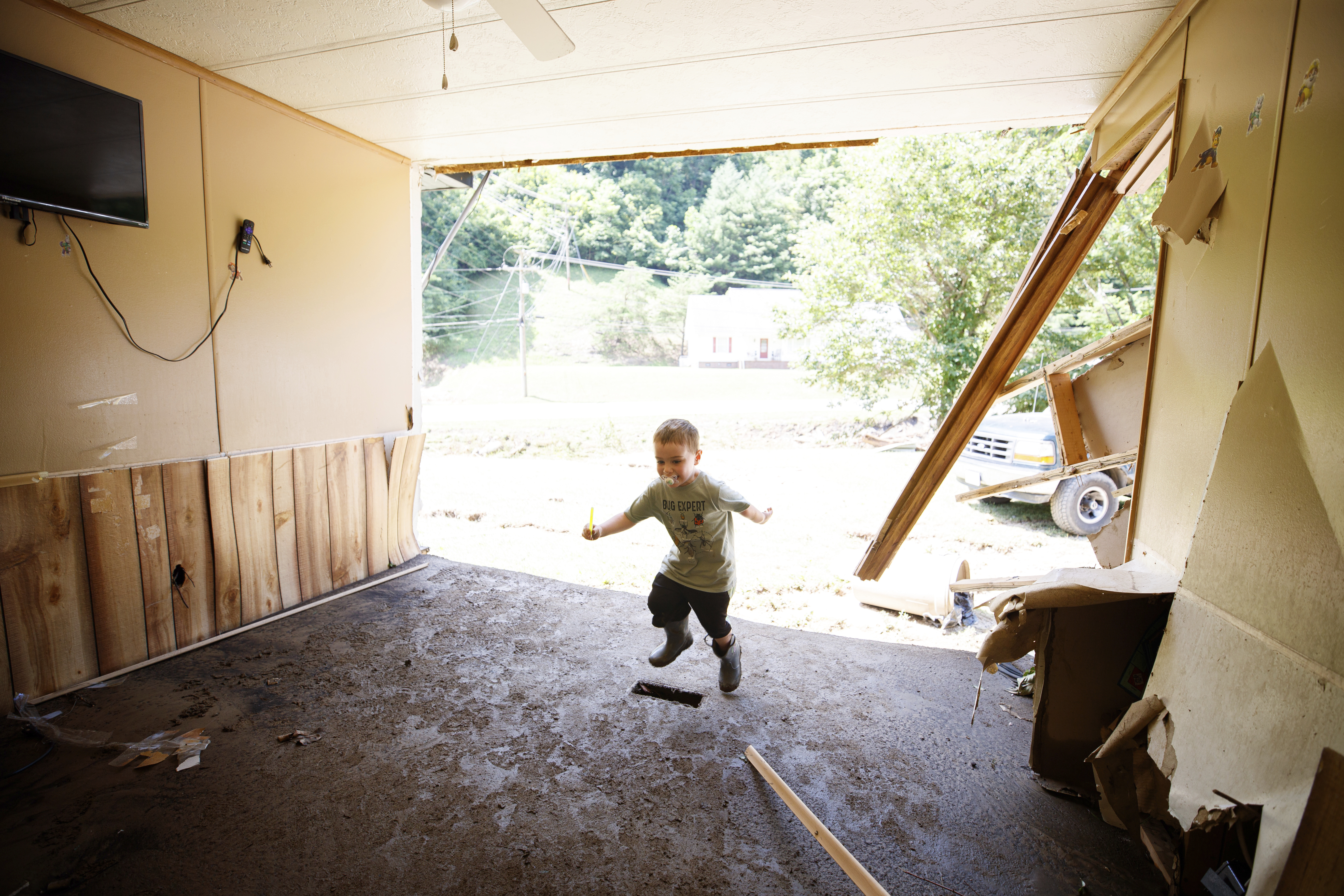 Photos: Virginia flooding washes out homes, roads