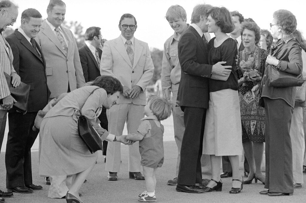 Jimmy Carter and his family