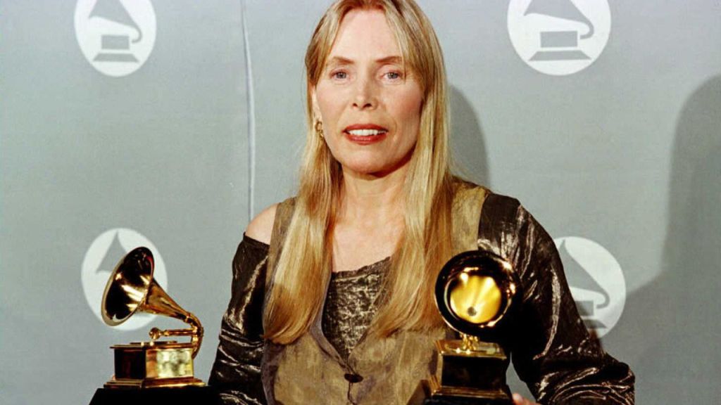 Joni Mitchell through the years