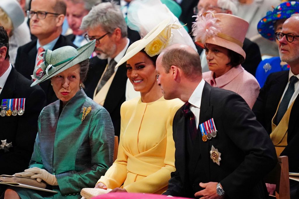 Photos: British royals, minus Queen Elizabeth, attend Platinum Jubilee church service
