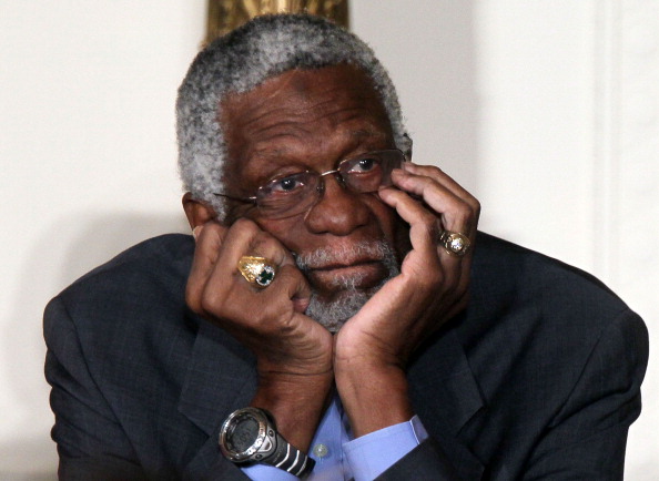 Bill Russell through the years