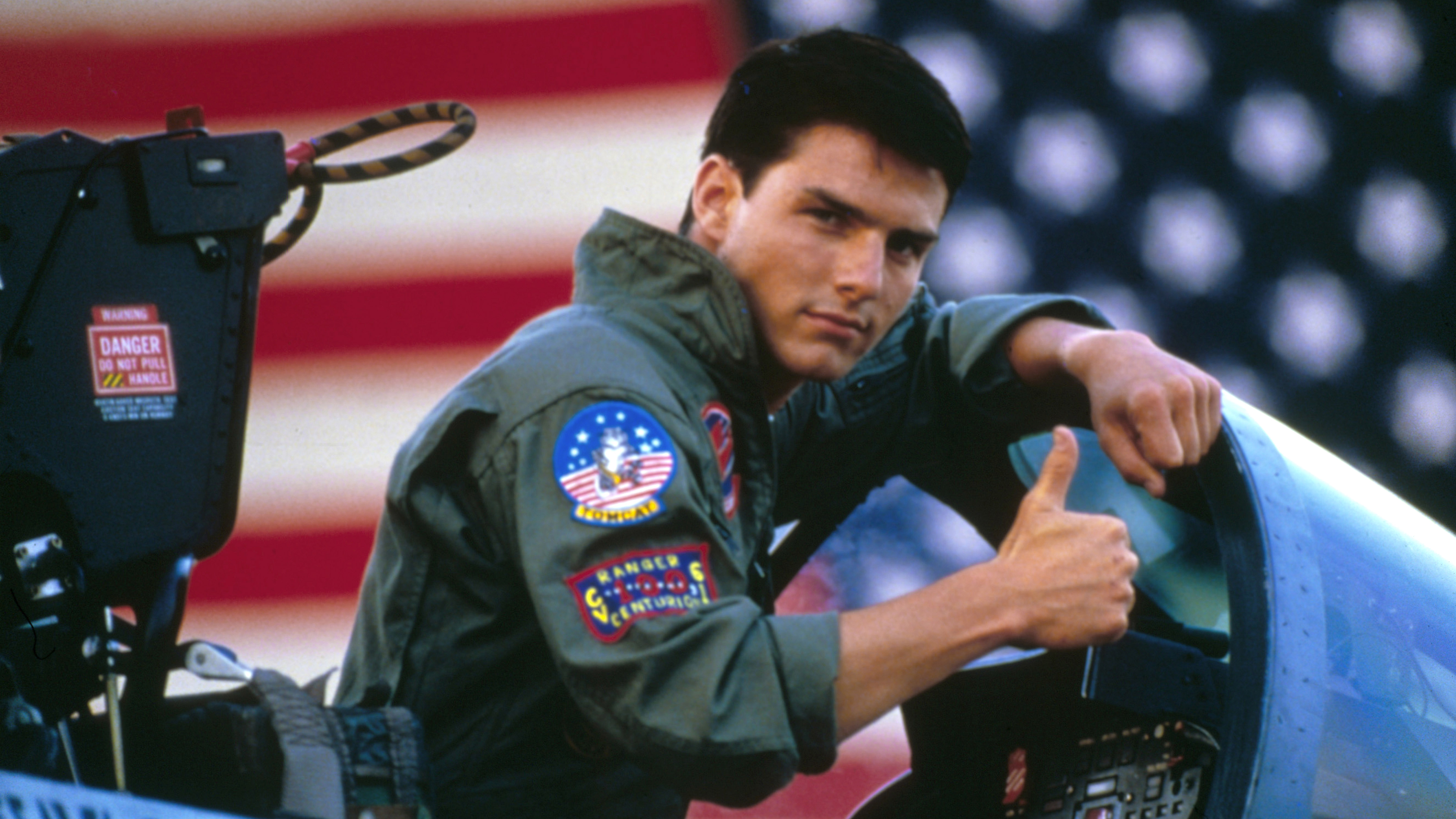 1986 - On the set of Top Gun