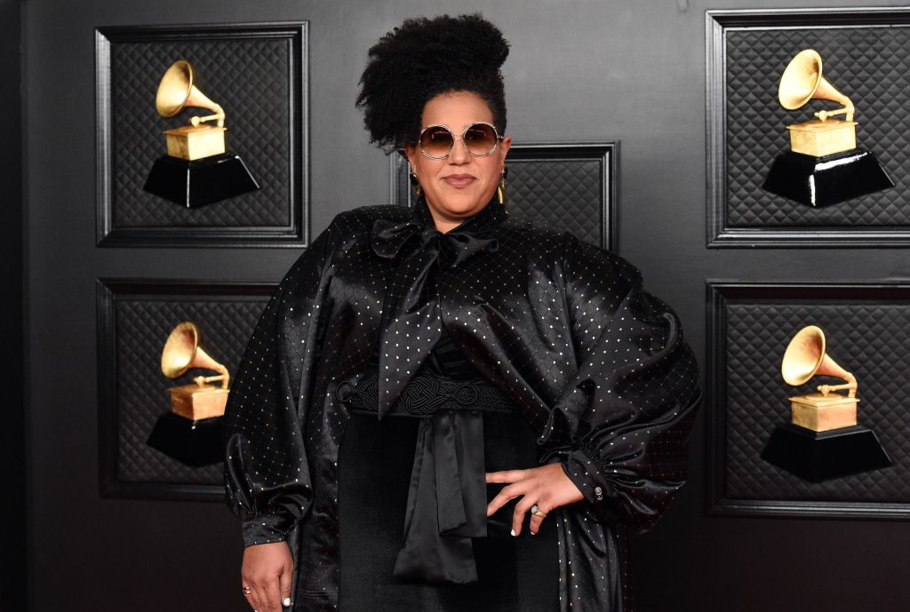 Brittany Howard arrives at the 63rd Annual Grammy Awards