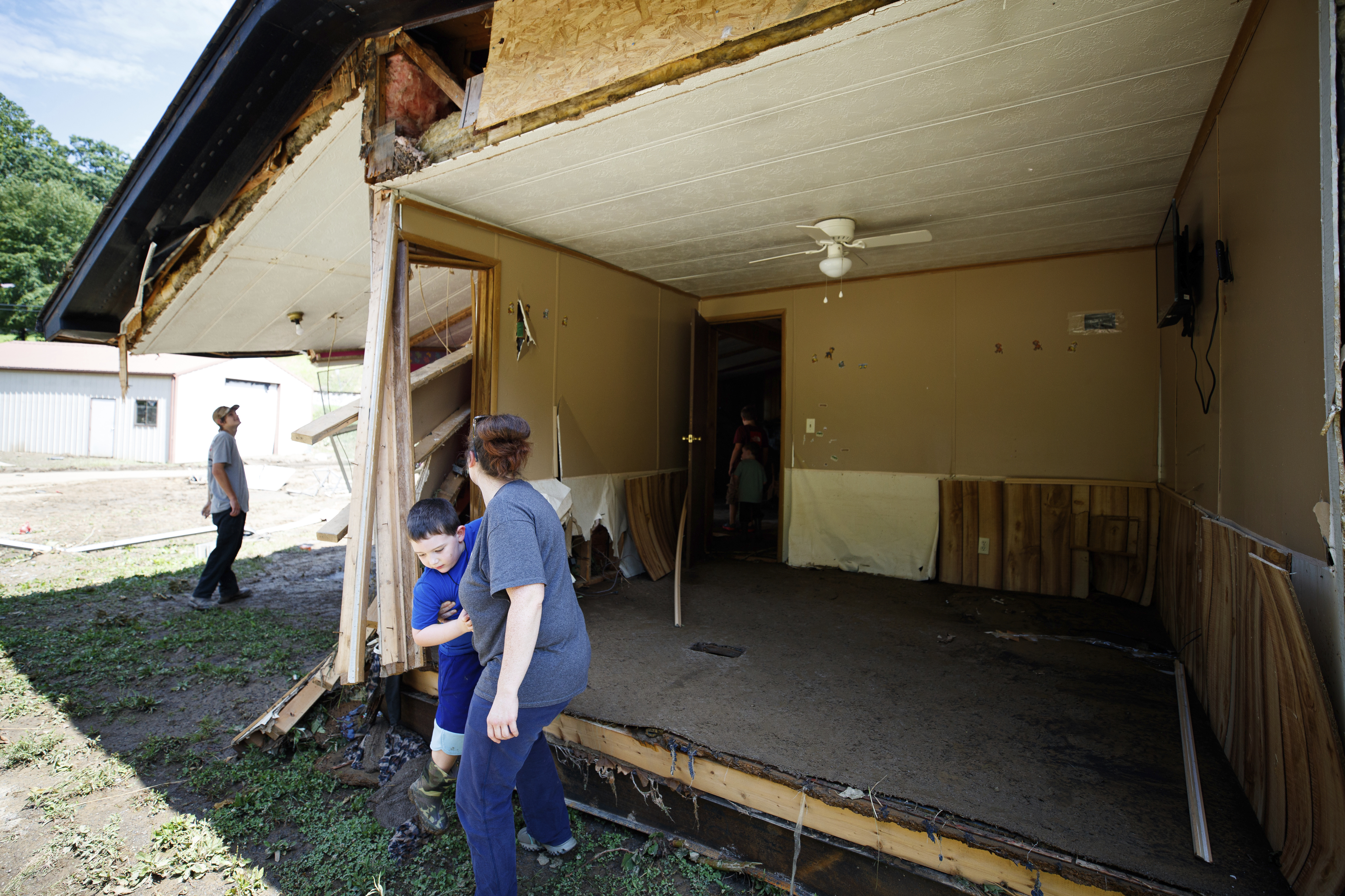 Photos: Virginia flooding washes out homes, roads