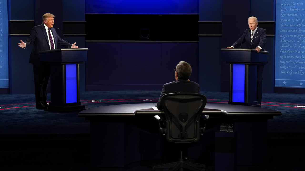 Trump, Biden face off in first presidential debate