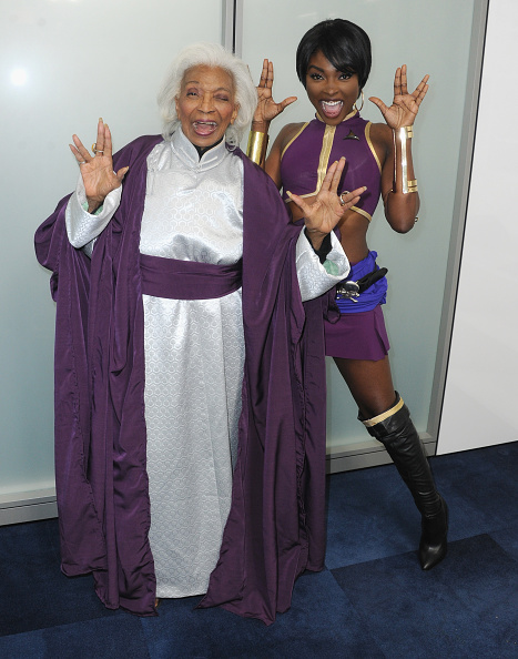 Nichelle Nichols through the years