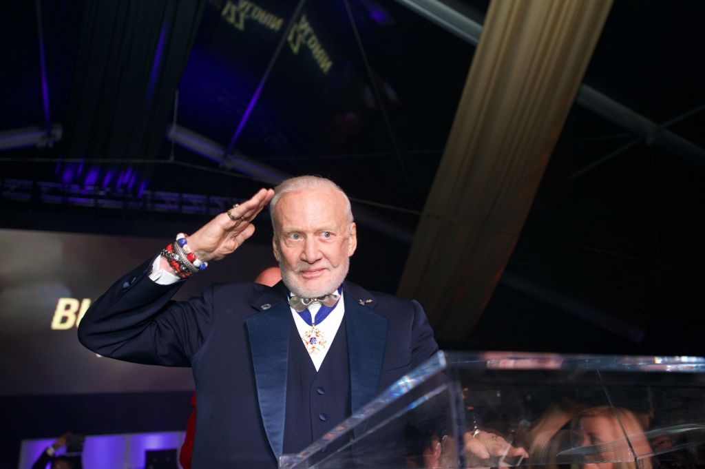 Buzz Aldrin through the years