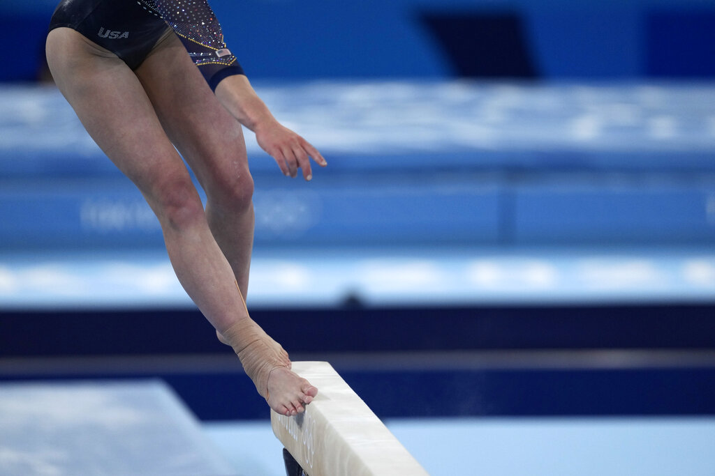 Photos: Sunisa Lee, Jade Carey compete in Olympic gymnastics all-around