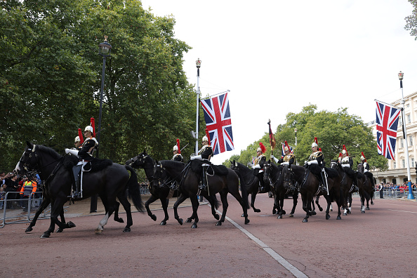 Photos: Crowds gather ahead of Queen Elizabeth II's coffin procession