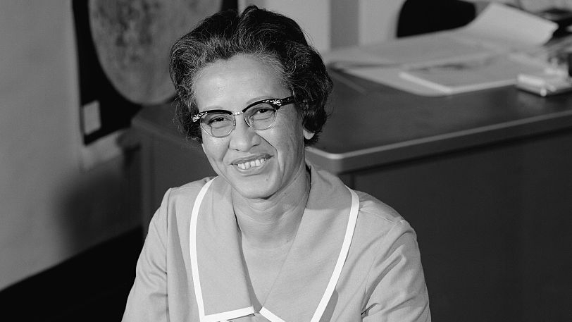 Katherine Johnson At Work