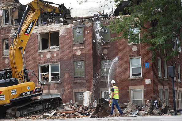 Photos: Chicago building explosion leaves 8 injured
