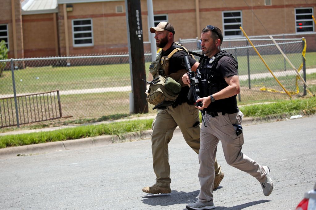 Images from the Robb Elementary shooting