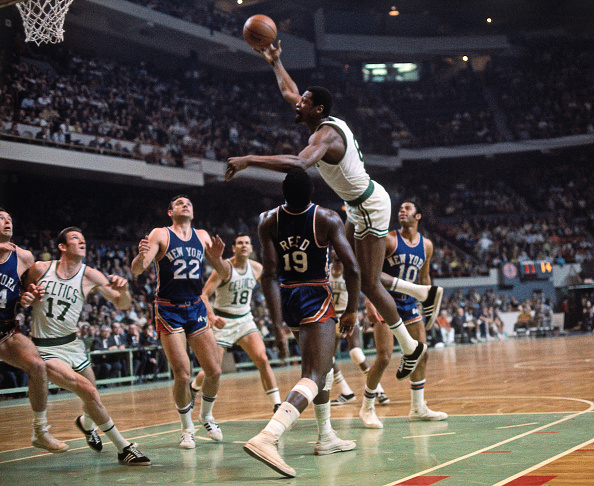 Bill Russell through the years