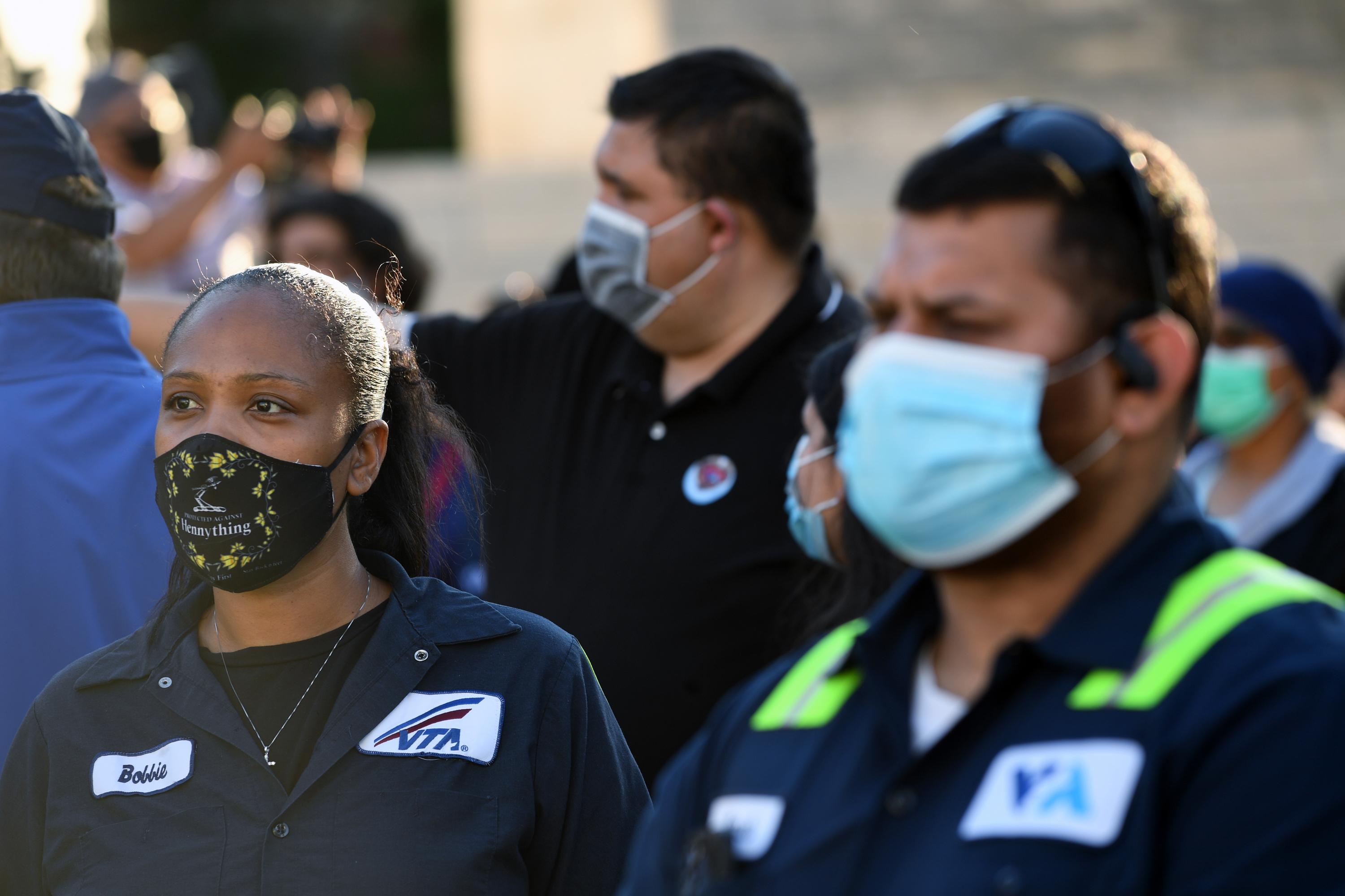 Photos: Community pays tribute to victims of deadly San Jose railyard shooting