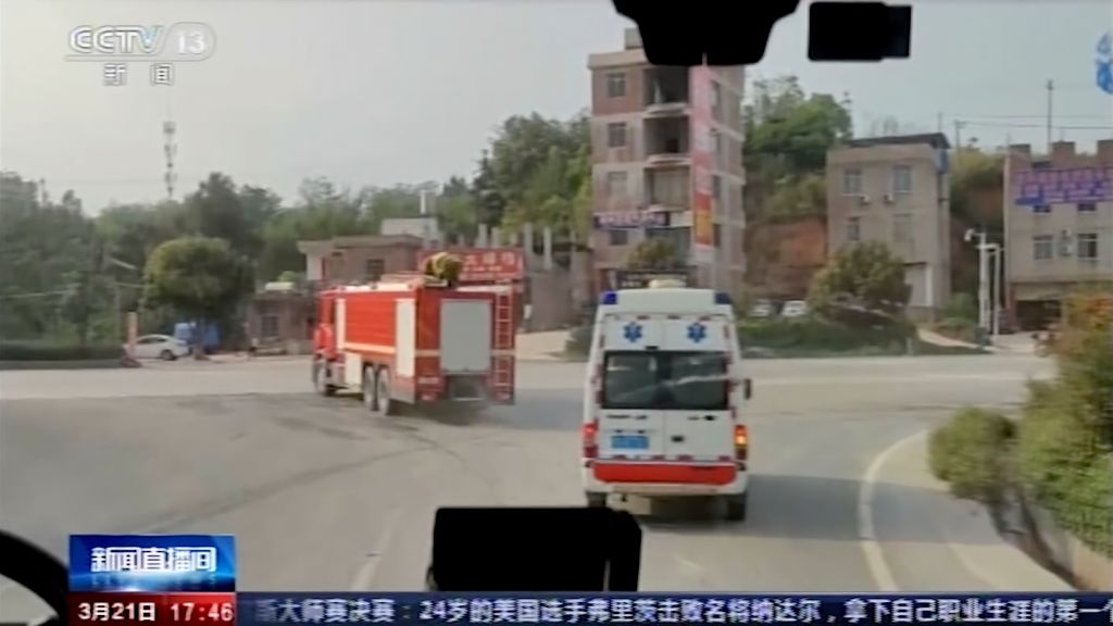 Photos: China Eastern flight carrying 132 people crashes in Guangxi