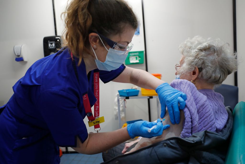 Photos: United Kingdom gives first doses of COVID-19 vaccine