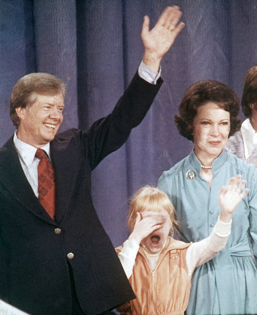Jimmy Carter and his family