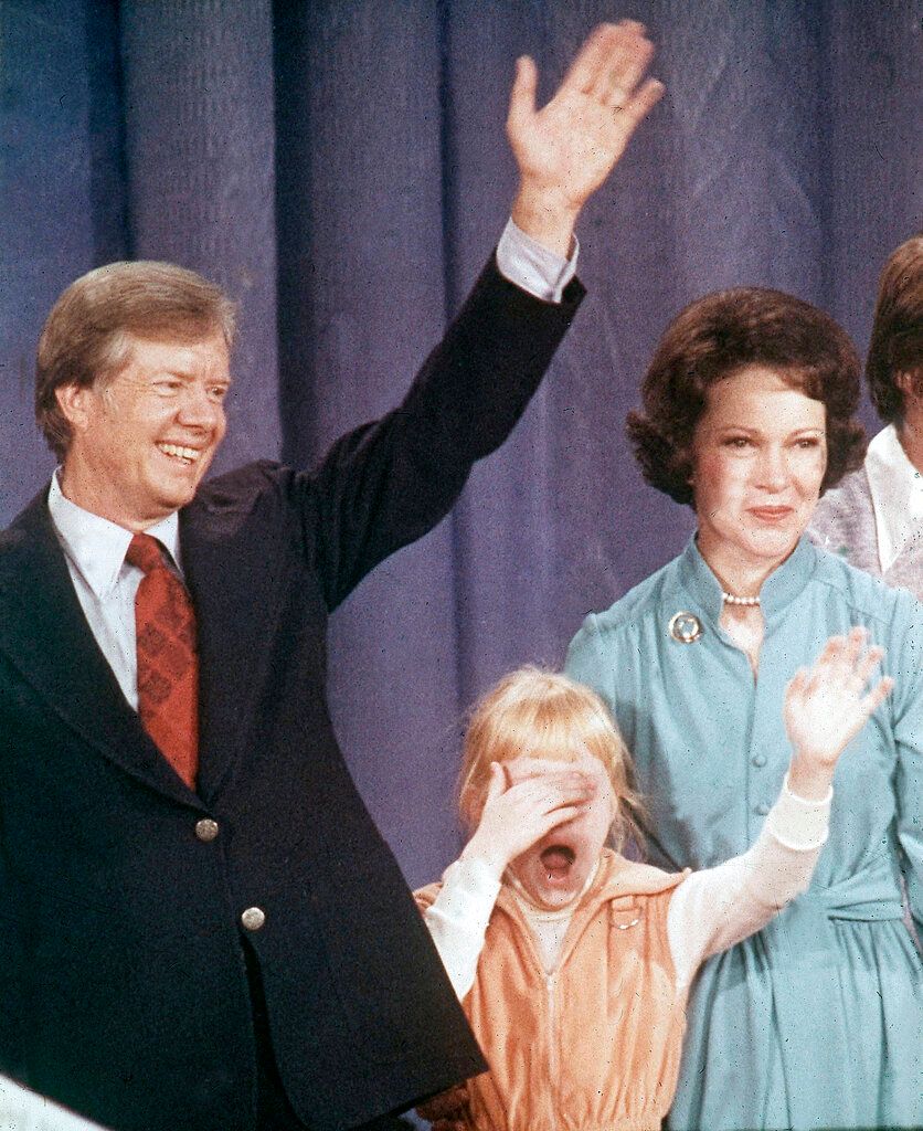 Jimmy Carter and his family