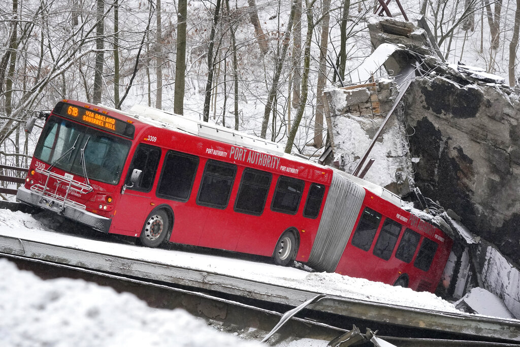 Bridge collapse