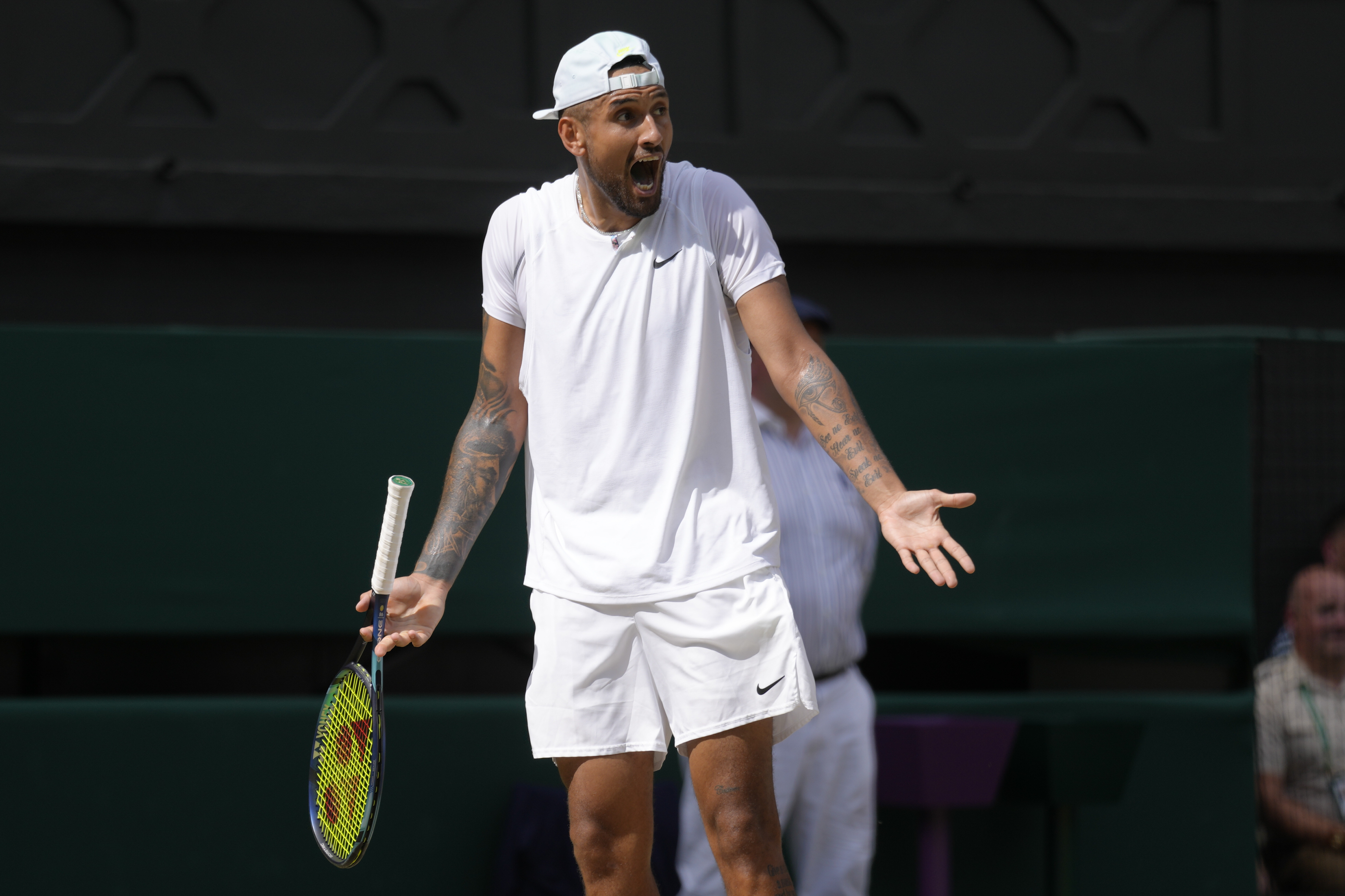 Photos: Novak Djokovic defeats Nick Kyrgios to win Wimbledon 2022 final