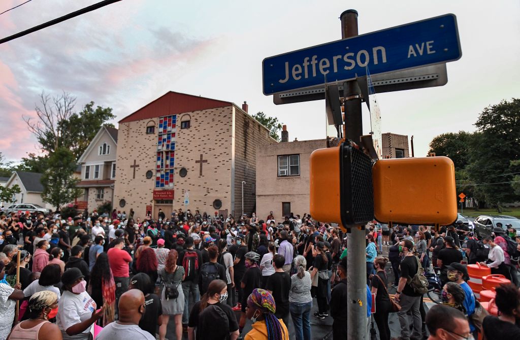 Protests erupt in Rochester, New York, over Daniel Prude's asphyxiation death