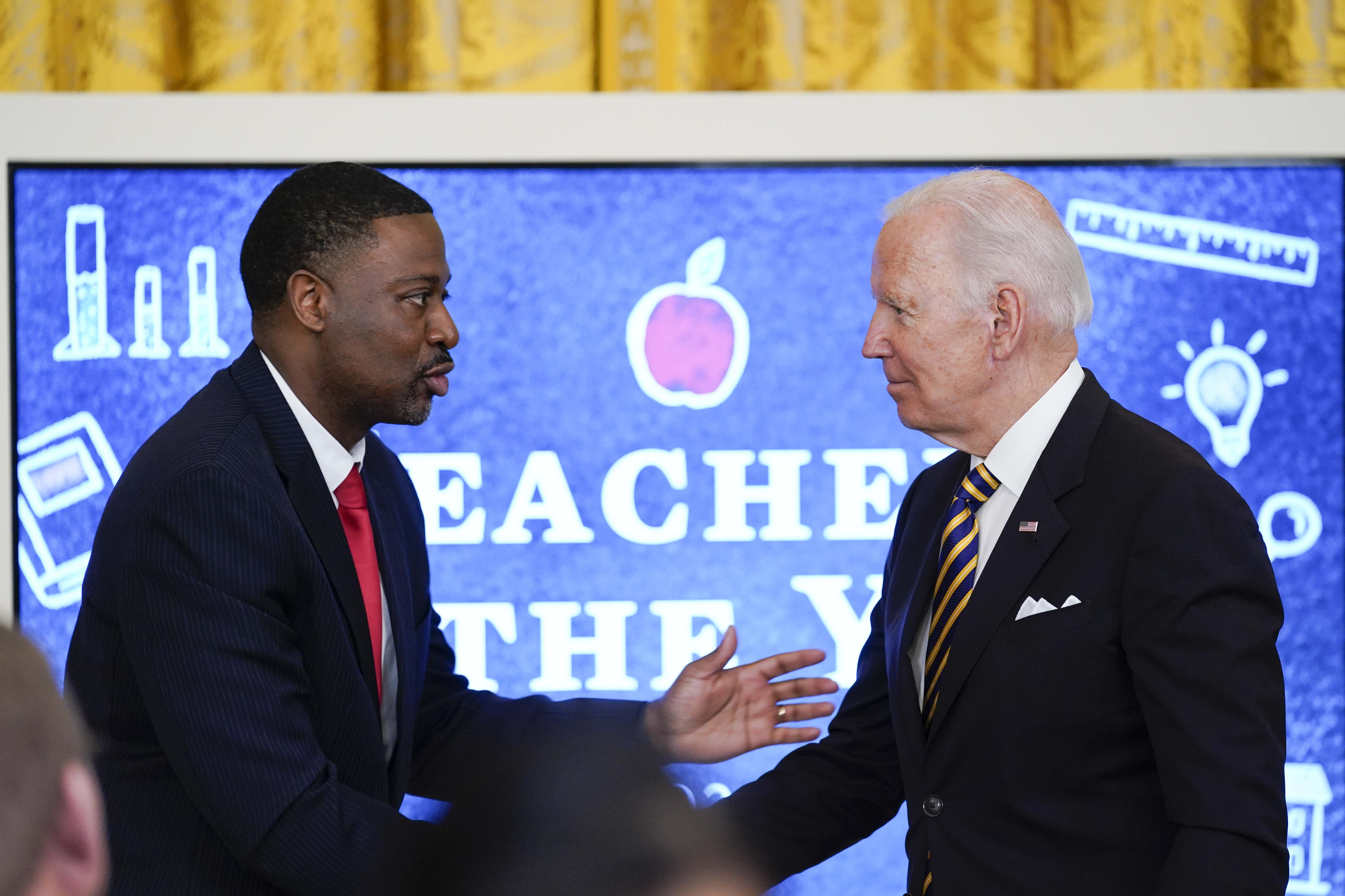 Photos: National Teacher of the Year honored in White House ceremony