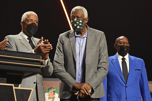 Bill Russell through the years