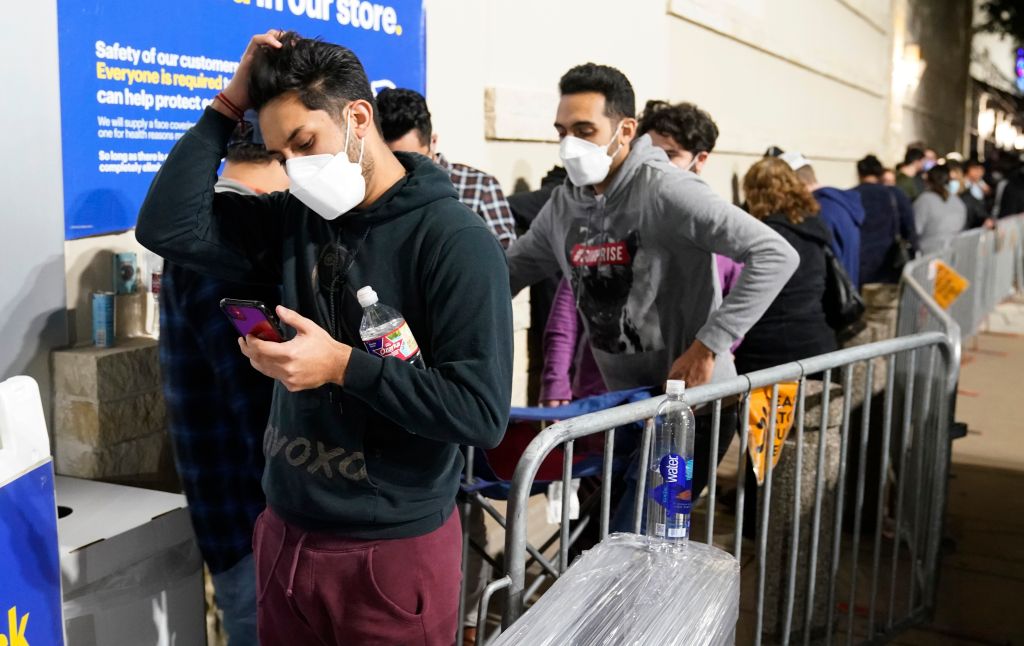 Photos: Black Friday shoppers hit stores for holiday deals amid coronavirus pandemic