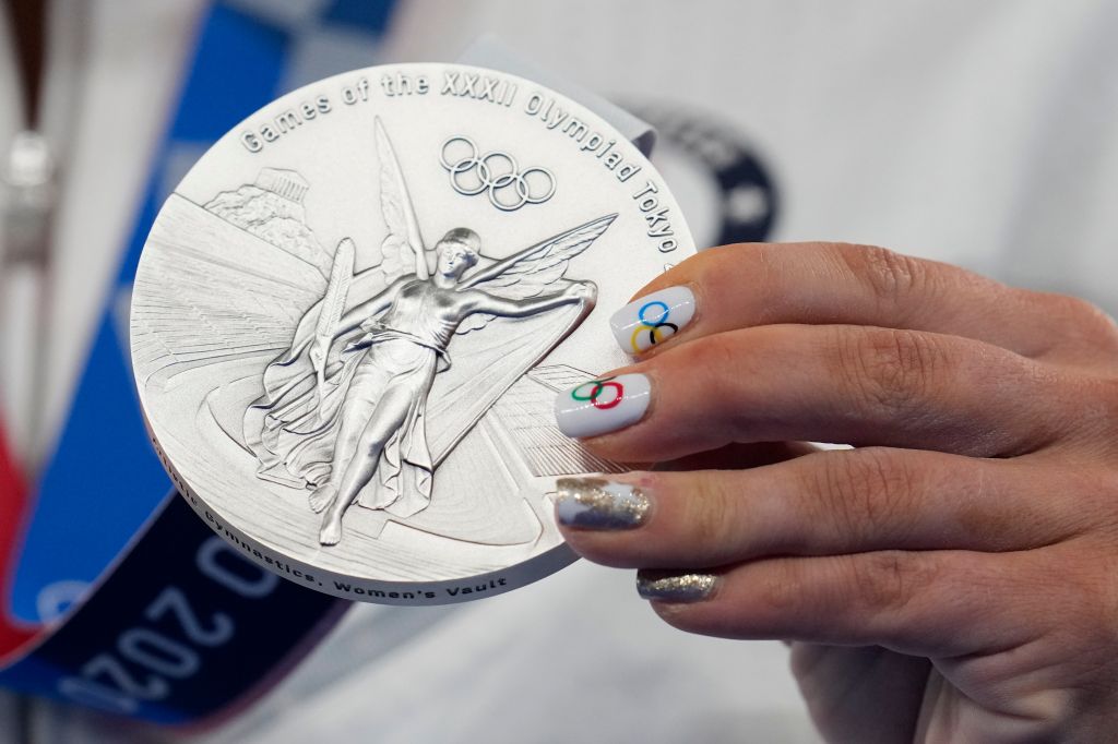 Photos: MyKayla Skinner wins silver after replacing Simone Biles in Olympic vault final