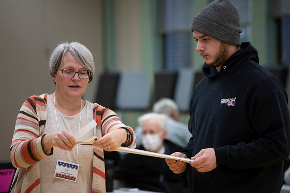 Americans Head To The Polls To Vote In The 2022 Midterm Elections