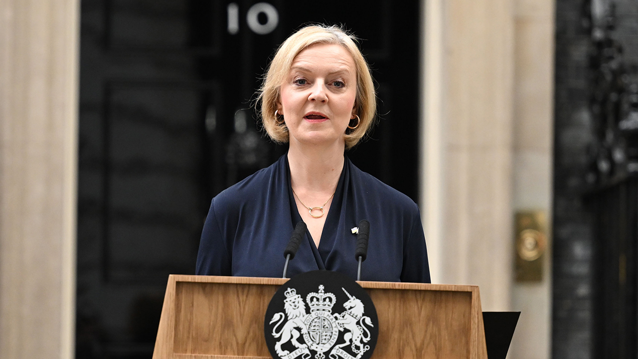 Photos: Liz Truss resigns as British prime minister
