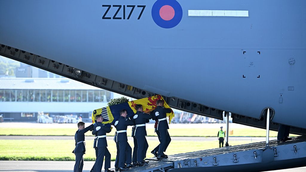 Queen Elizabeth II's coffin leaves Scotland for London