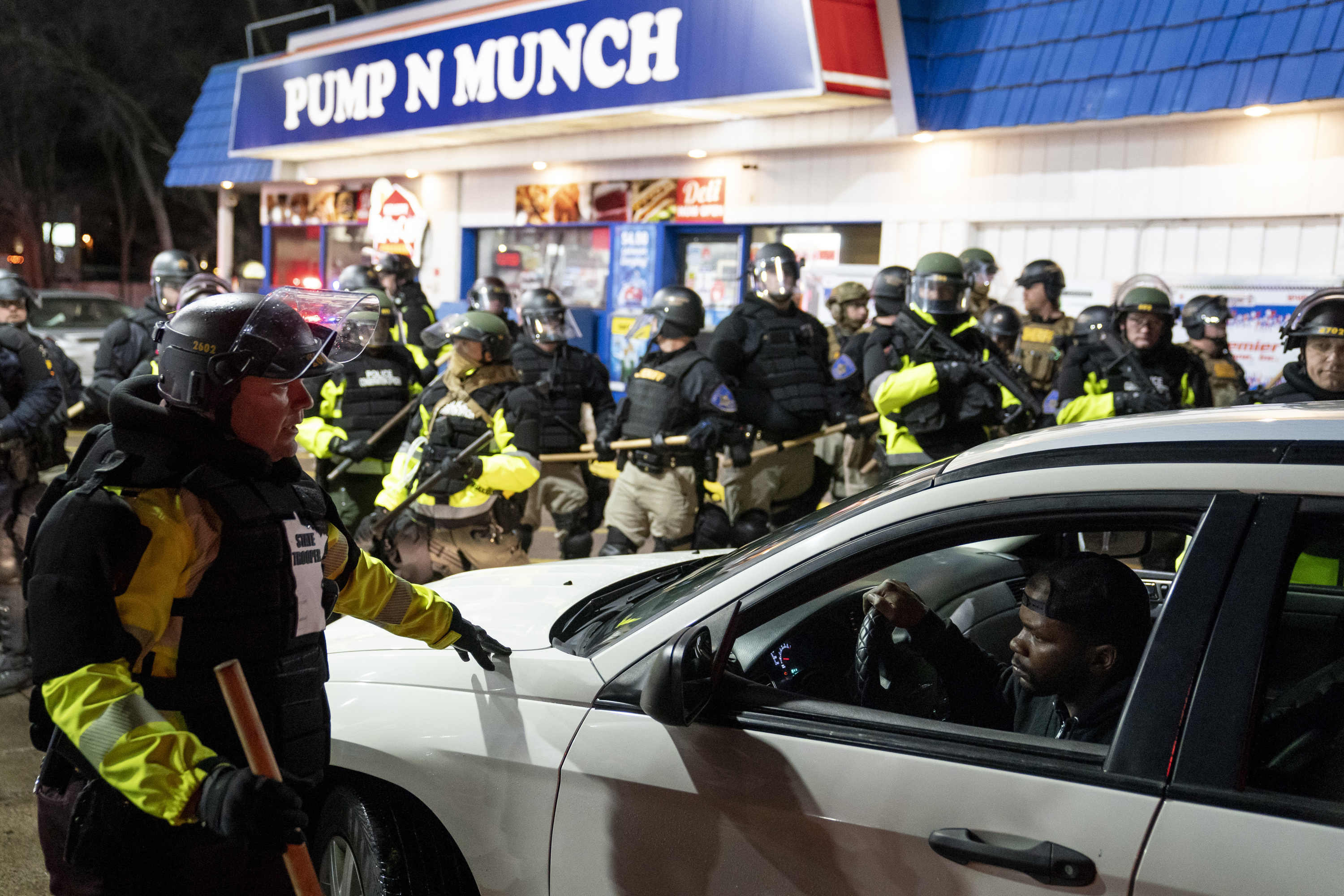 Photos: Protests continue in Minnesota after fatal police shooting of Daunte Wright