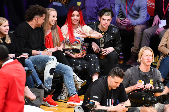 Patrick and Brittany Mahomes