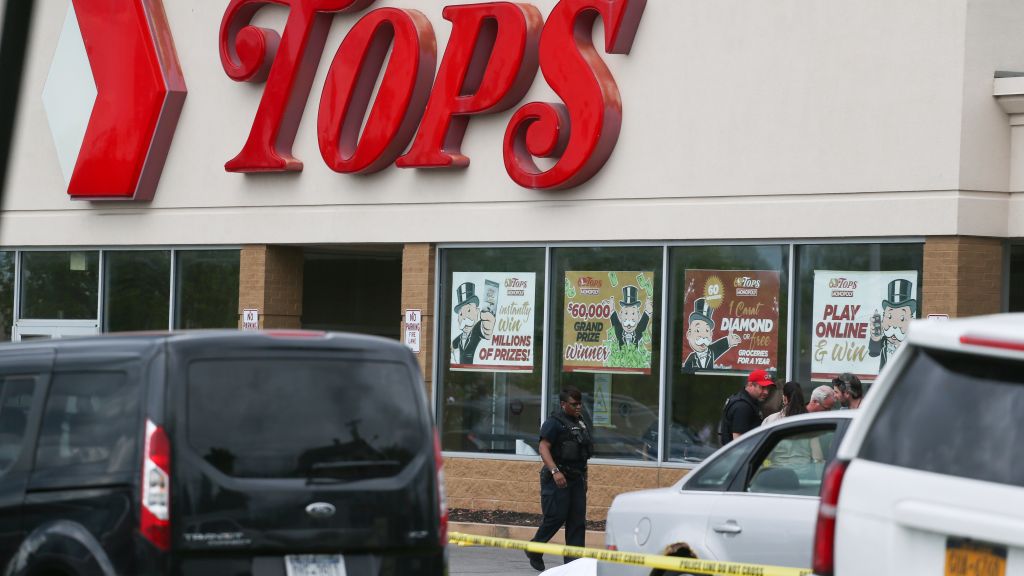 Gunman opens fire in Buffalo supermarket