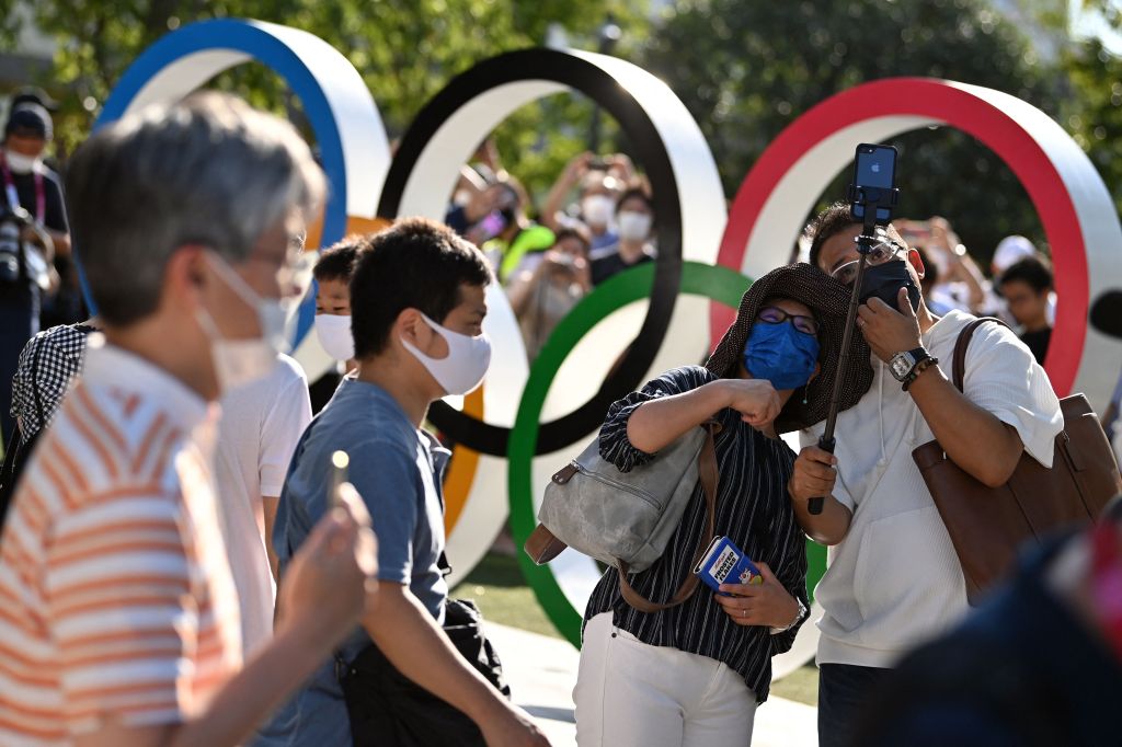 Photos: Nearly empty venues, protests in Tokyo ahead of Olympics opening ceremony