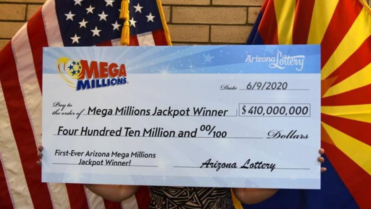 Arizona couple claims $410 million Mega Millions jackpot