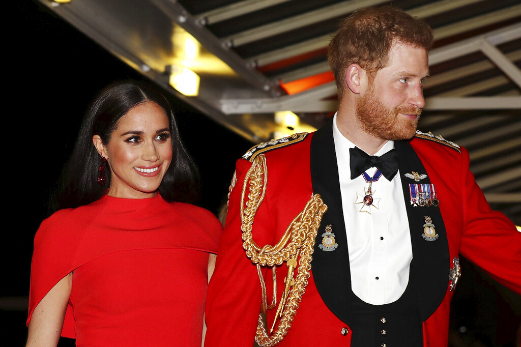 Photos: Prince Harry, Meghan celebrate second anniversary