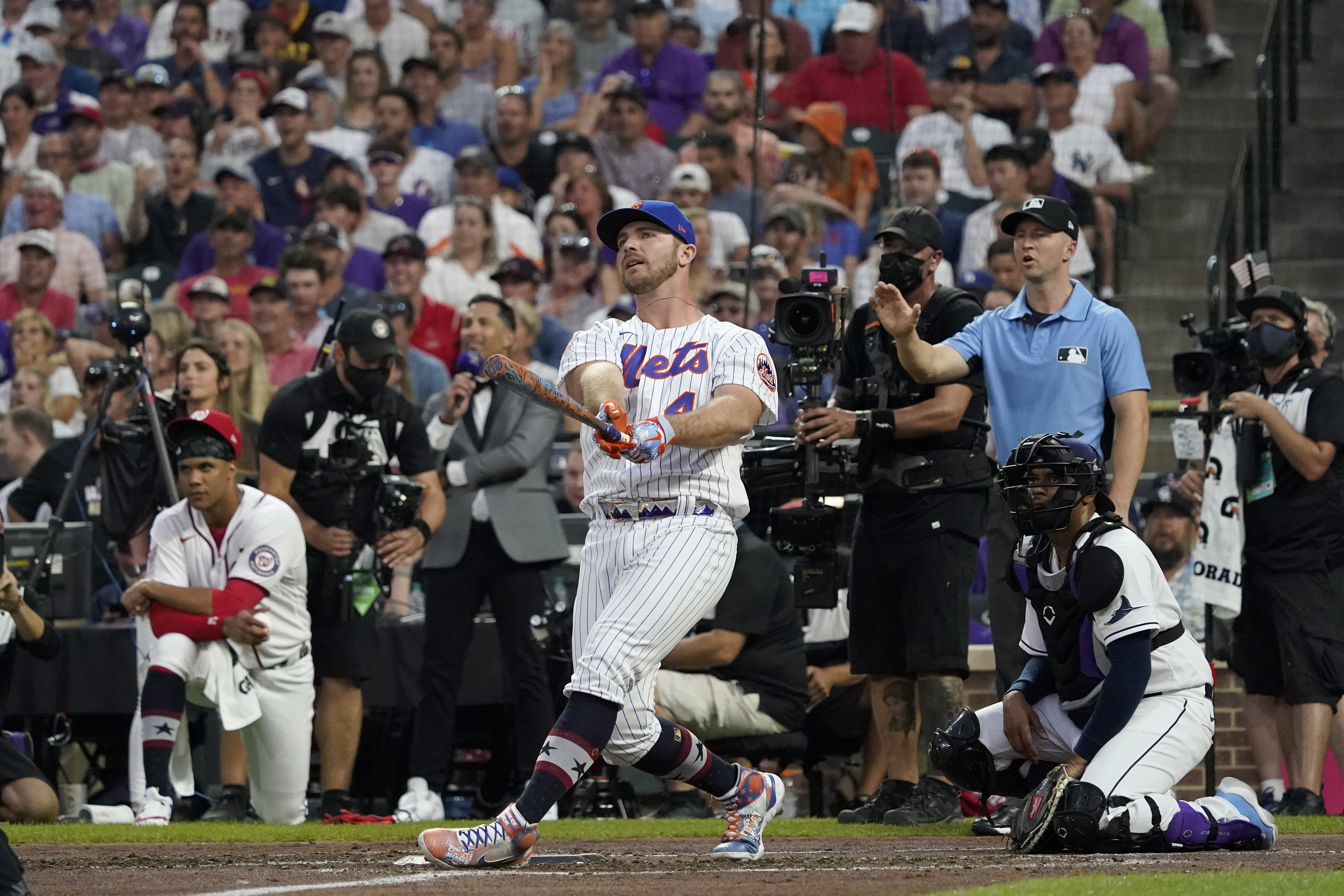 Photos: Mets' Pete Alonso repeats as All-Star Home Run Derby champion