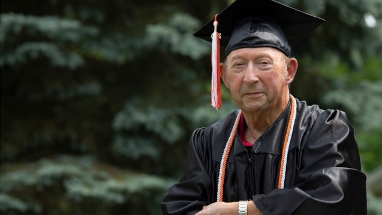 Korea War veteran gets diploma