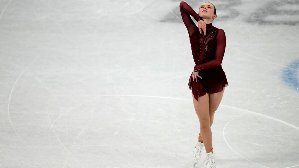 Women's free skate program at the Beijing Olympics