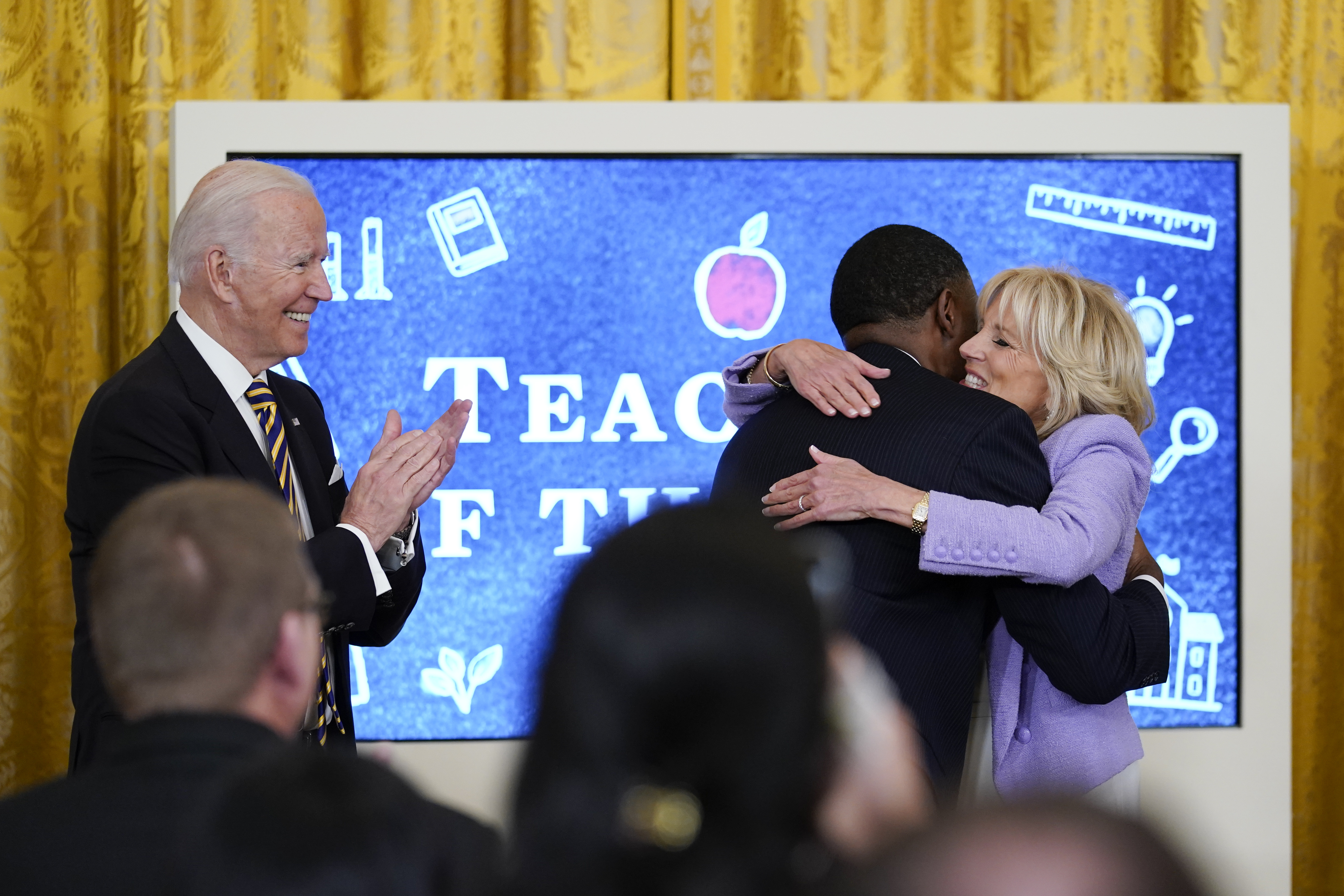 Photos: National Teacher of the Year honored in White House ceremony
