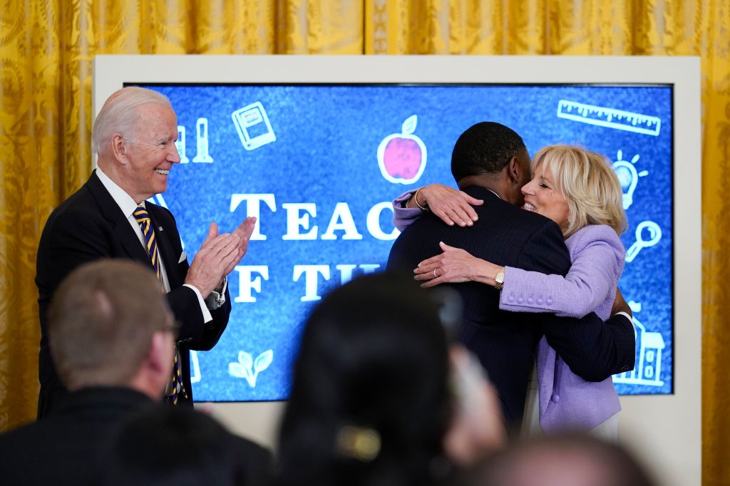 Photos: National Teacher of the Year honored in White House ceremony