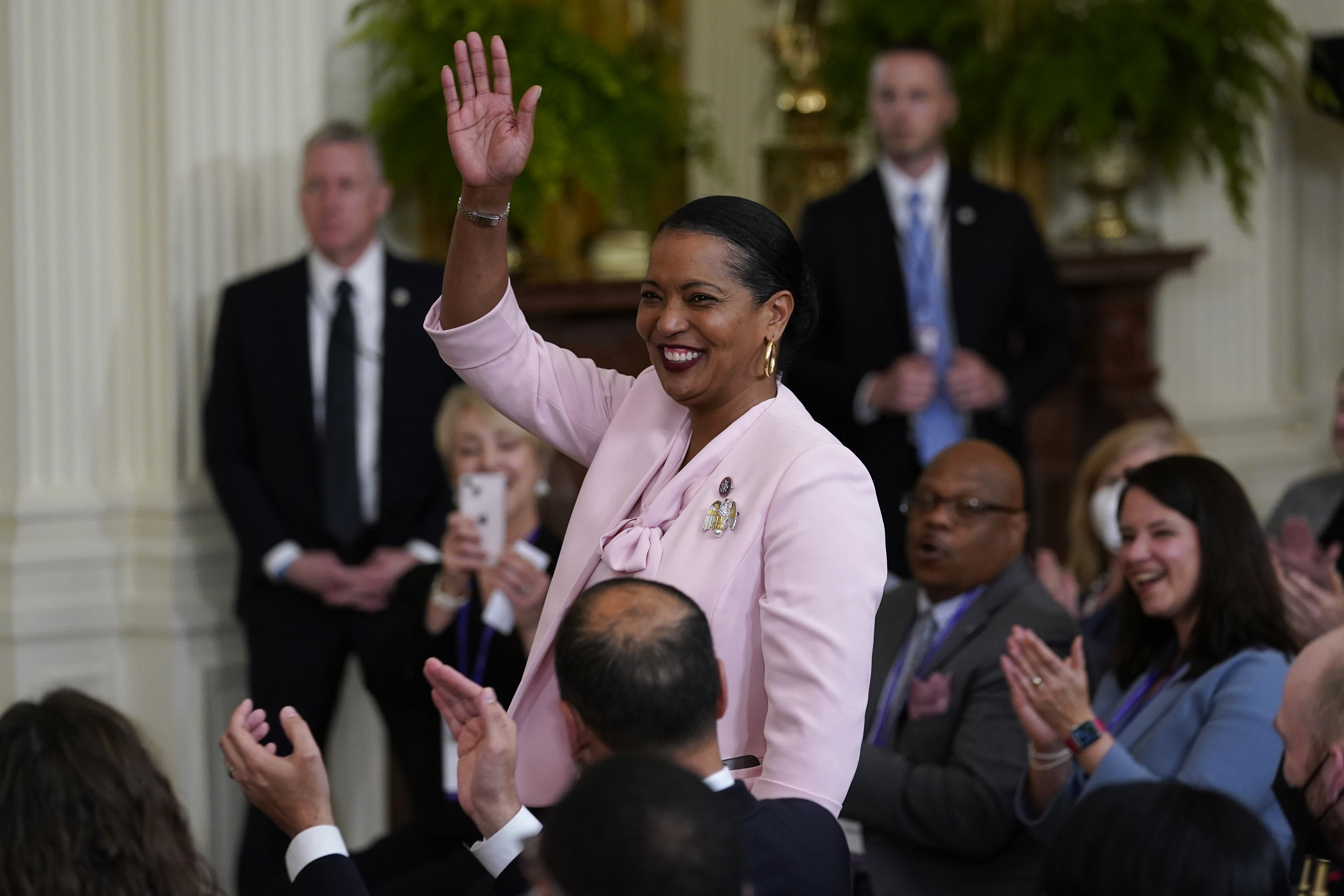 Photos: National Teacher of the Year honored in White House ceremony
